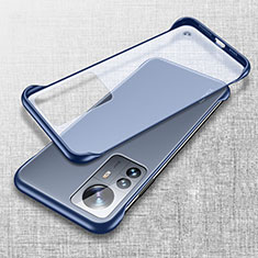 Handyhülle Hülle Crystal Hartschalen Tasche Schutzhülle H08 für Xiaomi Mi 12X 5G Blau