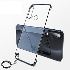 Handyhülle Hülle Crystal Hartschalen Tasche Schutzhülle K01 für Huawei Nova 5i Schwarz