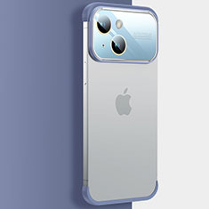 Handyhülle Hülle Crystal Hartschalen Tasche Schutzhülle QC4 für Apple iPhone 13 Blau