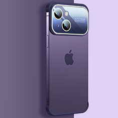 Handyhülle Hülle Crystal Hartschalen Tasche Schutzhülle QC4 für Apple iPhone 13 Violett