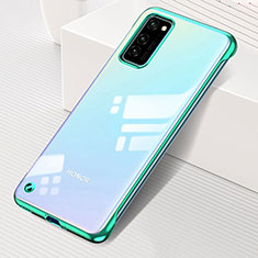 Handyhülle Hülle Crystal Hartschalen Tasche Schutzhülle S01 für Huawei Honor View 30 Pro 5G Grün