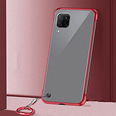 Handyhülle Hülle Crystal Hartschalen Tasche Schutzhülle S01 für Huawei Nova 7i Rot