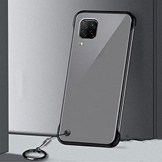 Handyhülle Hülle Crystal Hartschalen Tasche Schutzhülle S01 für Huawei Nova 7i Schwarz