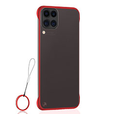 Handyhülle Hülle Crystal Hartschalen Tasche Schutzhülle S02 für Huawei Nova 6 SE Rot