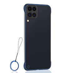 Handyhülle Hülle Crystal Hartschalen Tasche Schutzhülle S02 für Huawei Nova 7i Blau