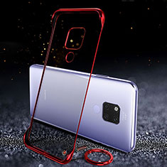 Handyhülle Hülle Crystal Hartschalen Tasche Schutzhülle S05 für Huawei Mate 20 X 5G Rot