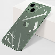 Handyhülle Hülle Crystal Hartschalen Tasche Schutzhülle WT1 für Apple iPhone 14 Grün