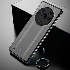 Handyhülle Hülle Crystal Rahmenlos Hartschalen Tasche Schutzhülle H01 für Huawei Honor Magic3 Pro+ Plus 5G Schwarz