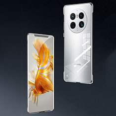 Handyhülle Hülle Crystal Rahmenlos Hartschalen Tasche Schutzhülle H01 für Huawei Mate 50 Pro Klar