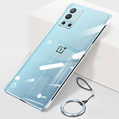 Handyhülle Hülle Crystal Rahmenlos Hartschalen Tasche Schutzhülle H01 für OnePlus 9R 5G Klar