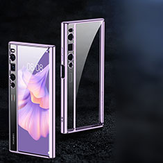 Handyhülle Hülle Crystal Tasche Schutzhülle AC1 für Huawei Mate Xs 2 Violett