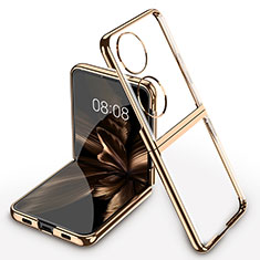 Handyhülle Hülle Crystal Tasche Schutzhülle AC1 für Huawei P60 Pocket Gold