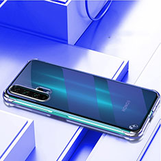 Handyhülle Hülle Crystal Tasche Schutzhülle H01 für Huawei Honor 20 Pro Blau