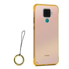 Handyhülle Hülle Crystal Tasche Schutzhülle H01 für Huawei Nova 5i Pro Gelb