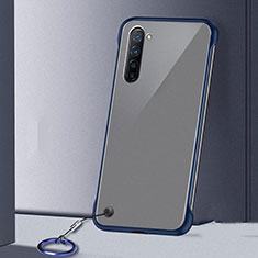 Handyhülle Hülle Crystal Tasche Schutzhülle H01 für Oppo Find X2 Lite Blau