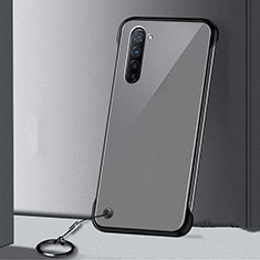 Handyhülle Hülle Crystal Tasche Schutzhülle H01 für Oppo Find X2 Lite Schwarz