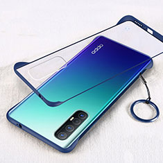 Handyhülle Hülle Crystal Tasche Schutzhülle H01 für Oppo Find X2 Neo Blau