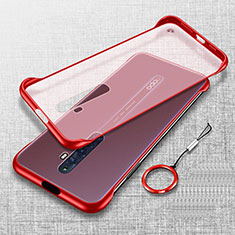 Handyhülle Hülle Crystal Tasche Schutzhülle H01 für Oppo Reno2 Z Rot