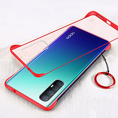 Handyhülle Hülle Crystal Tasche Schutzhülle H01 für Oppo Reno3 Pro Rot