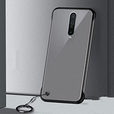 Handyhülle Hülle Crystal Tasche Schutzhülle H01 für Xiaomi Redmi K30 4G Schwarz