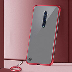 Handyhülle Hülle Crystal Tasche Schutzhülle H02 für Oppo Reno2 Rot