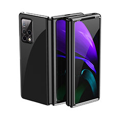 Handyhülle Hülle Crystal Tasche Schutzhülle QH1 für Huawei Mate X2 Schwarz