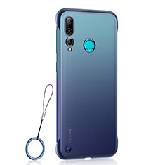 Handyhülle Hülle Crystal Tasche Schutzhülle S01 für Huawei Honor 20 Lite Blau