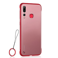 Handyhülle Hülle Crystal Tasche Schutzhülle S01 für Huawei Honor 20E Rot