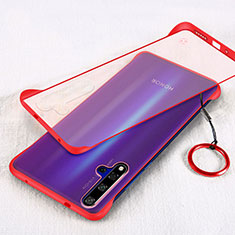 Handyhülle Hülle Crystal Tasche Schutzhülle S01 für Huawei Honor 20S Rot