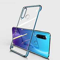 Handyhülle Hülle Crystal Tasche Schutzhülle S01 für Huawei Nova 4e Blau