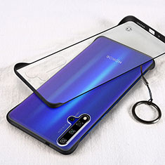 Handyhülle Hülle Crystal Tasche Schutzhülle S01 für Huawei Nova 5T Schwarz