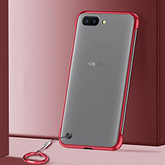 Handyhülle Hülle Crystal Tasche Schutzhülle S01 für Oppo R17 Neo Rot