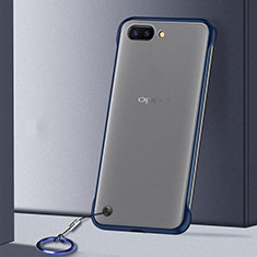 Handyhülle Hülle Crystal Tasche Schutzhülle S01 für Oppo RX17 Neo Blau