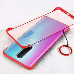 Handyhülle Hülle Crystal Tasche Schutzhülle S01 für Oppo RX17 Pro Rot