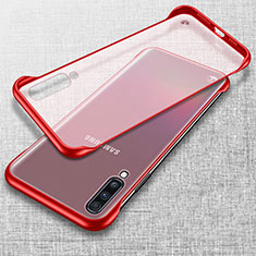 Handyhülle Hülle Crystal Tasche Schutzhülle S02 für Samsung Galaxy A70S Rot