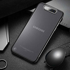 Handyhülle Hülle Crystal Tasche Schutzhülle S02 für Samsung Galaxy A90 4G Schwarz