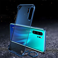Handyhülle Hülle Crystal Tasche Schutzhülle S03 für Huawei P30 Pro New Edition Blau