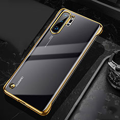 Handyhülle Hülle Crystal Tasche Schutzhülle S04 für Huawei P30 Pro New Edition Gold
