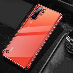 Handyhülle Hülle Crystal Tasche Schutzhülle S04 für Huawei P30 Pro New Edition Rot