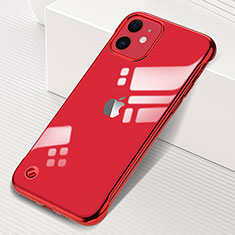 Handyhülle Hülle Crystal Tasche Schutzhülle S05 für Apple iPhone 11 Rot