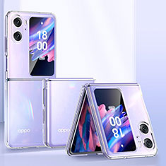 Handyhülle Hülle Crystal Tasche Schutzhülle T04 für Oppo Find N2 Flip 5G Klar