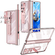 Handyhülle Hülle Crystal Tasche Schutzhülle ZL1 für Huawei Mate X2 Rosegold