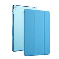 Handyhülle Hülle Flip Stand Tasche Leder für Apple iPad Pro 9.7 Hellblau