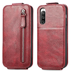 Handyhülle Hülle Flip Tasche Leder für Sony Xperia 10 IV SO-52C Rot