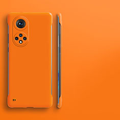 Handyhülle Hülle Hartschalen Kunststoff Rahmenlos Schutzhülle Tasche Matt für Huawei Honor 50 Pro 5G Orange