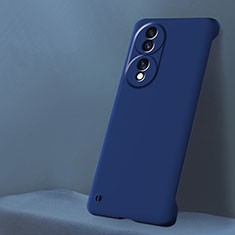 Handyhülle Hülle Hartschalen Kunststoff Rahmenlos Schutzhülle Tasche Matt für Huawei Honor 70 5G Blau