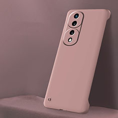 Handyhülle Hülle Hartschalen Kunststoff Rahmenlos Schutzhülle Tasche Matt für Huawei Honor 70 Pro 5G Rosa