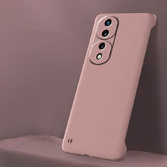 Handyhülle Hülle Hartschalen Kunststoff Rahmenlos Schutzhülle Tasche Matt für Huawei Honor 70 Pro+ Plus 5G Rosa