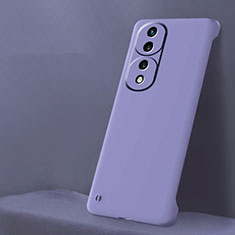 Handyhülle Hülle Hartschalen Kunststoff Rahmenlos Schutzhülle Tasche Matt für Huawei Honor 70 Pro+ Plus 5G Violett