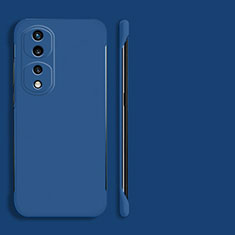 Handyhülle Hülle Hartschalen Kunststoff Rahmenlos Schutzhülle Tasche Matt für Huawei Honor 80 Pro 5G Blau